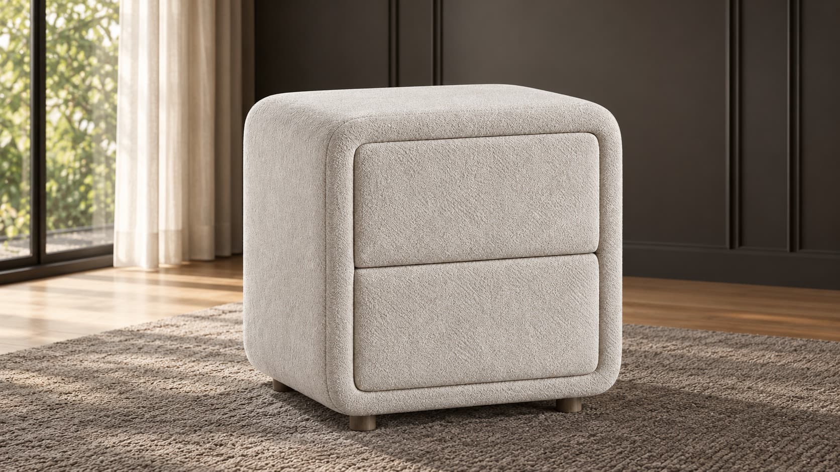 TAF Capri Bedside Table