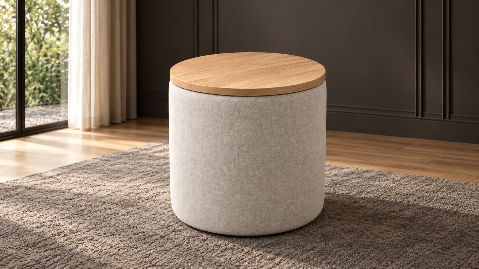 TAF Puffy Bedside Table